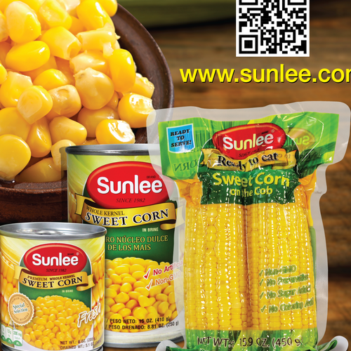 Canned sweet kernel corn