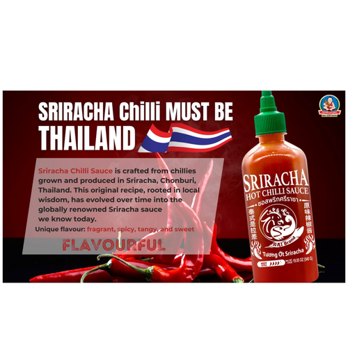 SRIRACHA HOT CHILLI SAUCE