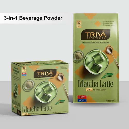 3in1 Matcha Latte – No Color Added