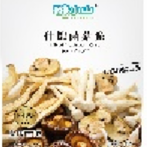 25g混合蘑菇mixed mushroom（mushrom香菇/King oyster 杏鲍菇/Whiteshimeji白玉菇/mutton 双孢菇）