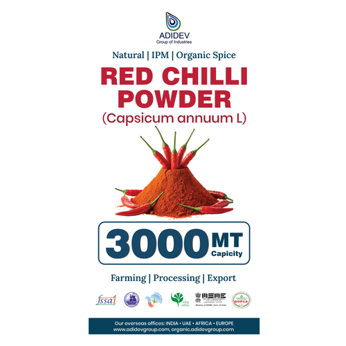 IPM Chilli Powder (Integrated Pest Management, EU Standard)