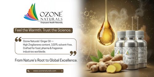 Ginger Oil: Nature’s Fiery Elixir Refined by Science