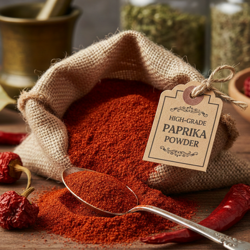 High-Grade Paprika Powder | Premium Quality by Ganga Foods