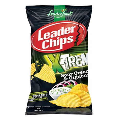 Leaderchips Xtrem Sour cream flavour 85g
