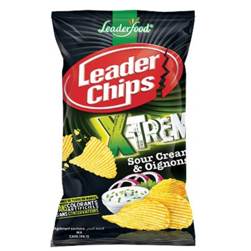 Leaderchips Xtrem Sour cream flavour 85g