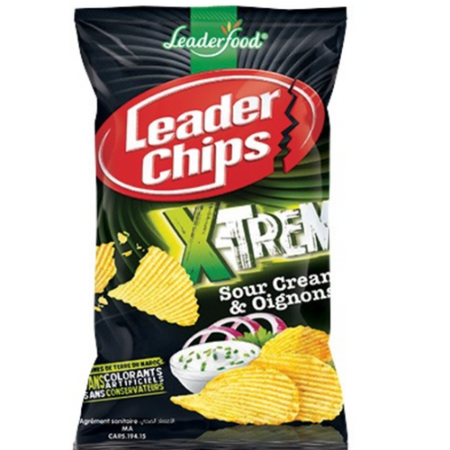 Leaderchips Xtrem Sour cream flavour 85g