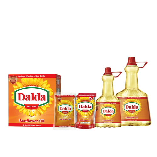 Dalda Sunflower Oil 1Ltr Stand-up Pouch