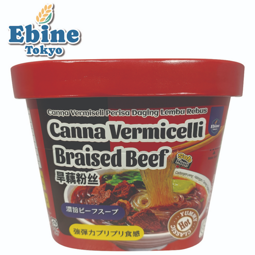 EbineTokyo Instant Canna Vermicelli — Braised Beef