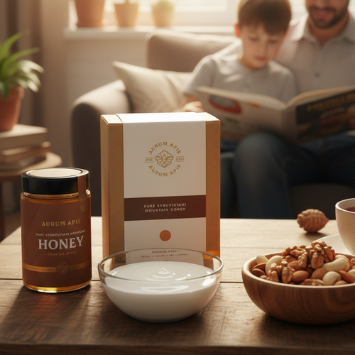 Kyrgyzstani Mountain Honey- Premium Grade- Pure & Raw Honey