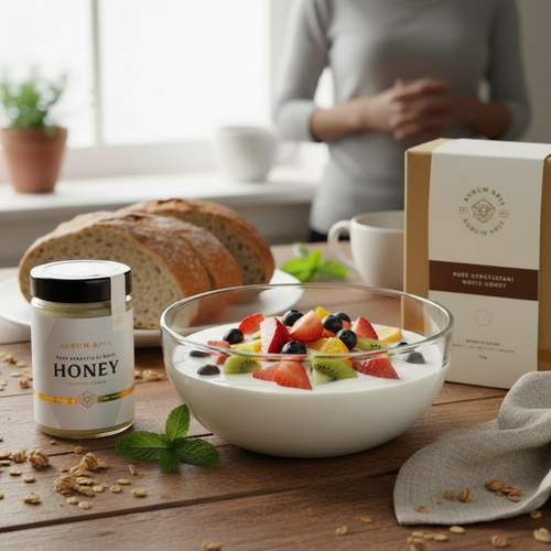 Kyrgyzstani White Honey -Premium Grade- Pure& Raw Honey - 330g / 500g / 1Kg