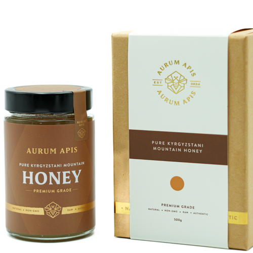 Kyrgyzstani Mountain Honey- Premium Grade- Pure & Raw Honey