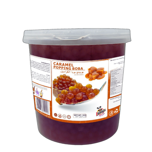 Salted Caramel Popping Boba 3kg