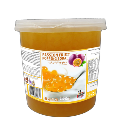 Passion Fruit Popping Boba 3kg