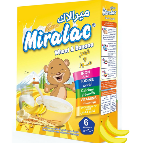 Miralac Baby Food Wheat and Milk
