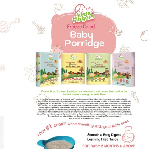 Freeze Dried Baby Porridge