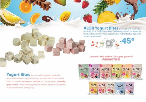 ALOR Freeze Dried Yogurt Bites