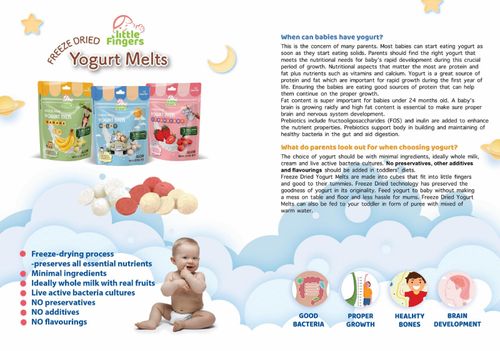 Little Fingers Yogurt Melts