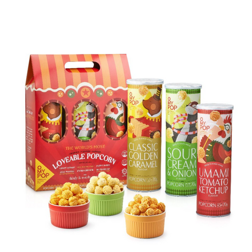 OMYPOP GOURMET POPCORN SERIES