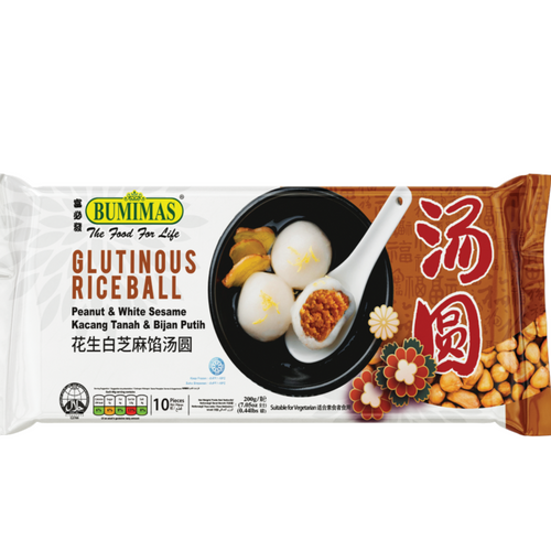Glutinous Rice Ball Peanut, Black Sesame, Red Bean