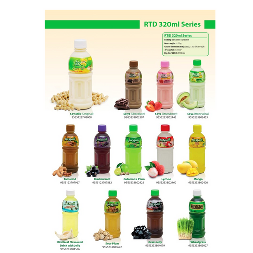 Soymaster 320ml & Jusmaster 320ml