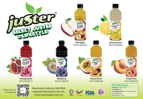 Juster Premium Flavour Drinks 360ml