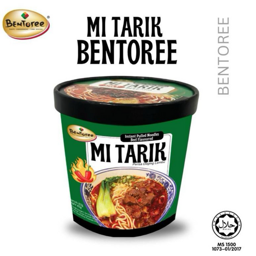 BENTOREE INSTANT PULLED NOODLES BEEF FLAVOURED