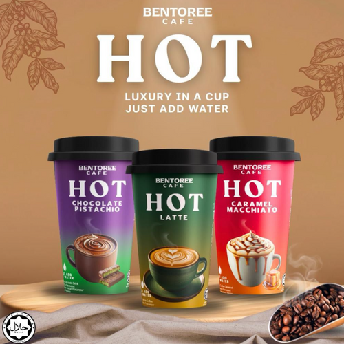BENTOREE CAFE PREMIX CHOCOLATE DRINK PISTACHIO FLAVOURED