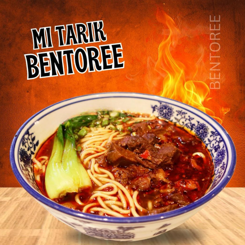 BENTOREE INSTANT PULLED NOODLES BEEF FLAVOURED