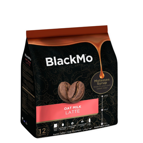 BlackMo Oat Milk Latte