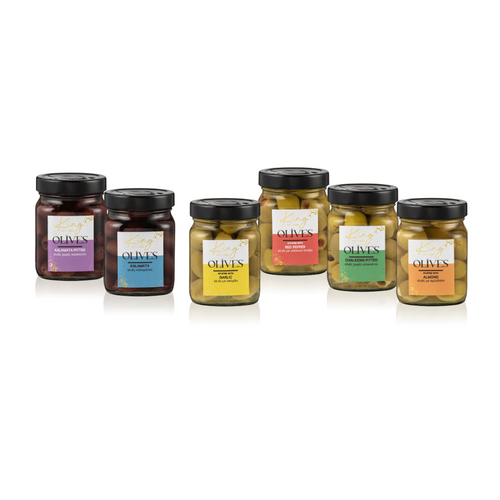 EXCLUSIVE OLIVES GLASS JARS