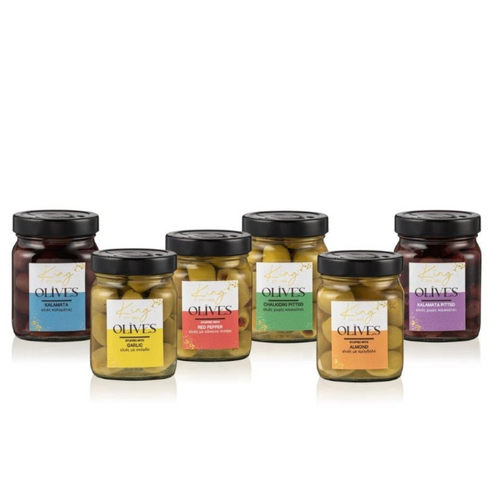 EXCLUSIVE OLIVES GLASS JARS