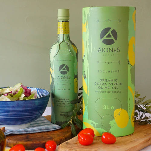 AIONES Organic Extra Virgin Olive Oil