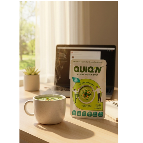 Quiq'N Instant Protein Soup - Zingy Thai Veggie