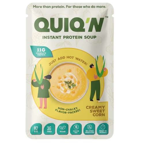 Quiq'N Instant Protein Soup - Creamy Sweet Corn