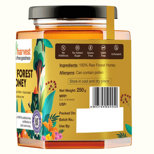 Safe Harvest Pesticide Free Wild Forest Honey