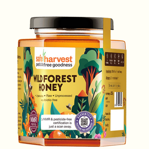 Safe Harvest Pesticide Free Wild Forest Honey