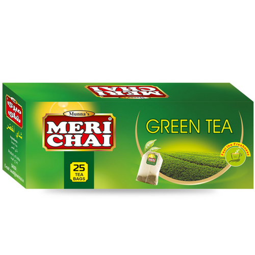 Meri Chai Green Tea 25 Tea Bags