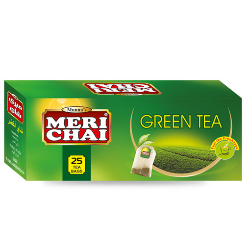 Meri Chai Green Tea 25 Tea Bags