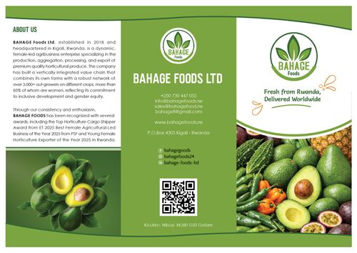 BAHAGE FOODS Ltd flyer