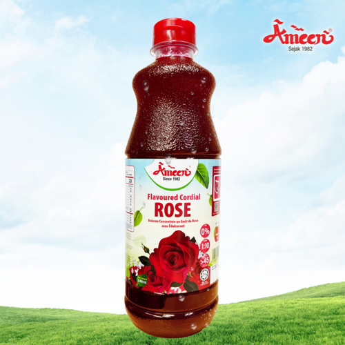Ameen Rose Flavoured Syrup