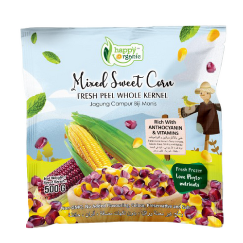 Happy Organic Frozen Sweet Corn Full Kernel series