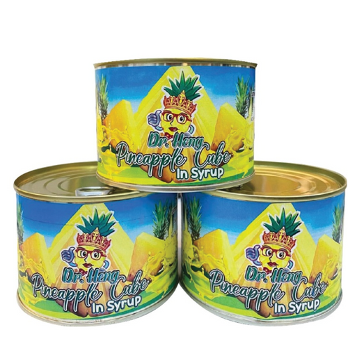 DR. HENG PINEAPPLE CUBE IN SYRUP