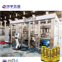 1000CPH-48000CHP Non-CSD Pulp Juice Carbonated Soft CSD Drinks Flow Meter Filling  can filler and seamer Canning machine Line